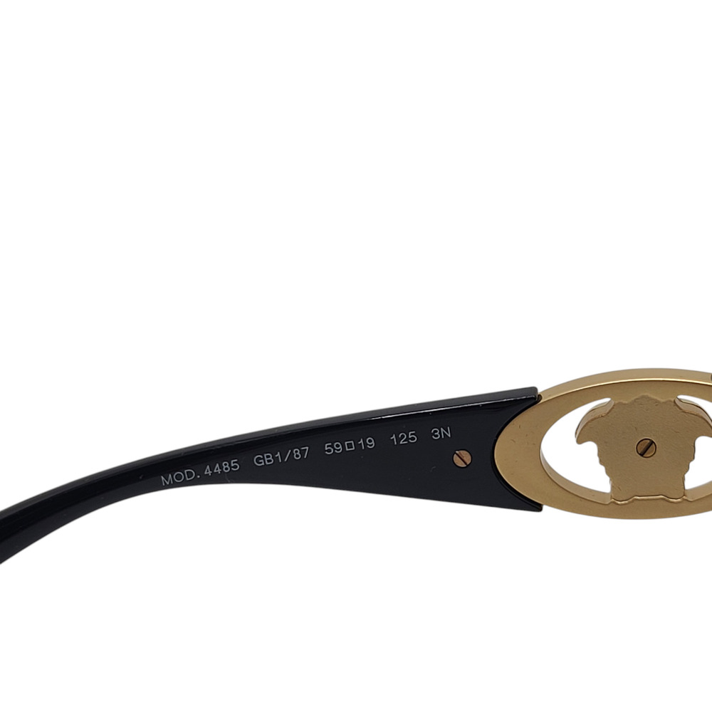 Versace VE4485 GB1/87 Women's Sunglasses Black/Dark Grey Lenses 59mm/19mm/125mm - Picture 6 of 6